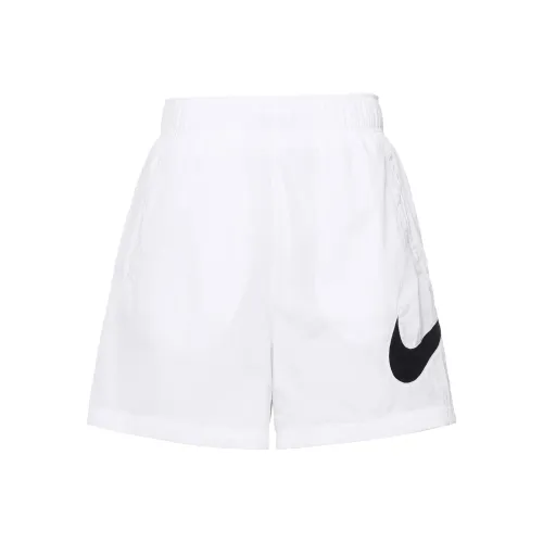 Nike Women's High Rise Woven Shorts White