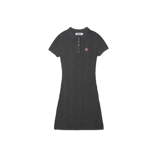 Kirsh SS24 Short Sleeved Dress Women's Gray