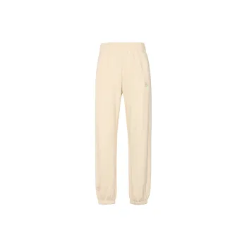 LiNing Sports Life Collection Knitted Sports Pants Women's Swan White