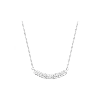 TAOHUAZHAOZHAO S925 Silver Necklaces Women's