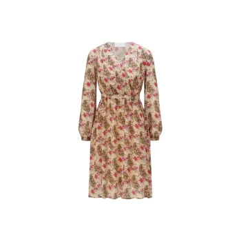 HUGO BOSS Long-Sleeved Dresses Women's Brown