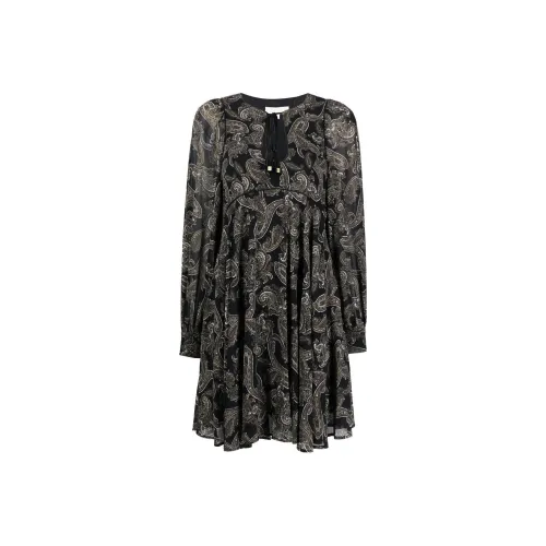 MICHAEL KORS Long-Sleeved Dresses Women's Olive Green