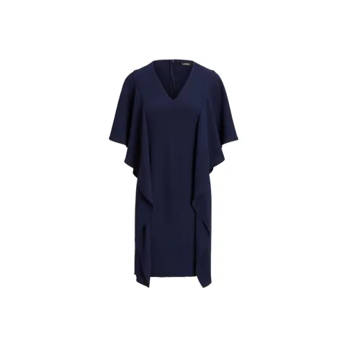 Polo Ralph Lauren Short-Sleeved Dresses Women's Dark Blue