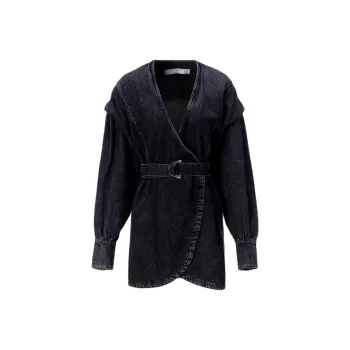 IRO NIGHT Dress Women's Black Gray Color