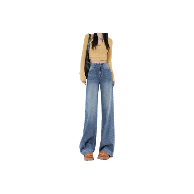 Weixi Jeans Women's Jade Sea Blue-0