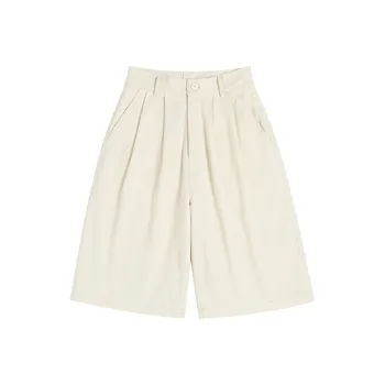 UNRETRO Casual Shorts Women's Ecru