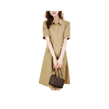 Wbwq Short Sleeved Dresses Women's