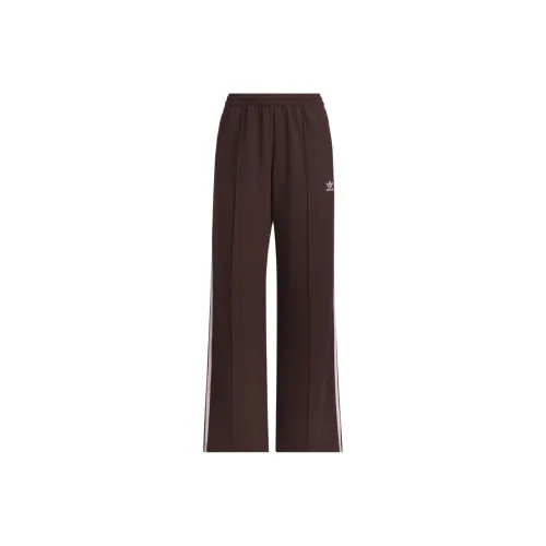 Adidas Originals Beckenbauer Track Suit Pants Casual Pants Women's Dark Gray Brown