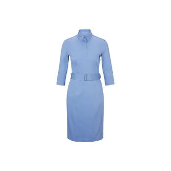 HUGO BOSS Short-Sleeved Dresses Women's Light Blue