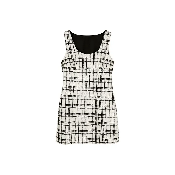 3COLOUR Dress Women's Black White-0