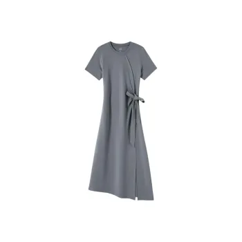 GAP Short Sleeved Dress Women's Charcoal Gray