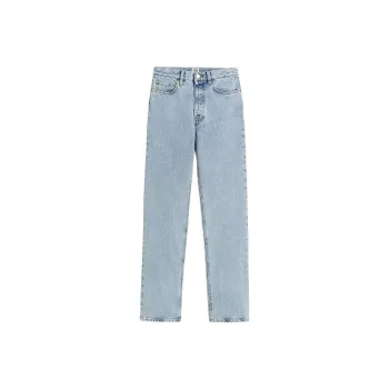 TOTEME Mid Rise Straight Leg Jeans