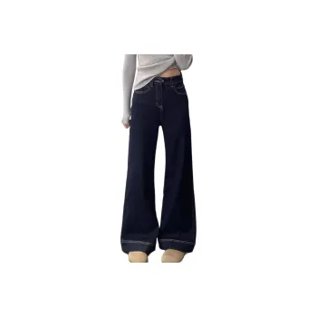 Concubine Zhu Jeans Women's Dark Blue