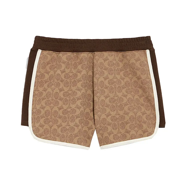 COACH Casual Shorts Women's Brown-0