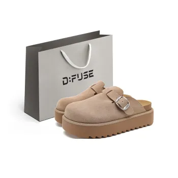 D FUSE SCANDINAVIA Quiet Abrasion Resistant Closed Toe Slippers Women's