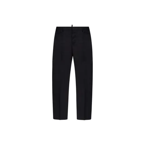 DSQUARED 2 Straight Leg Pleat Detailed Trousers