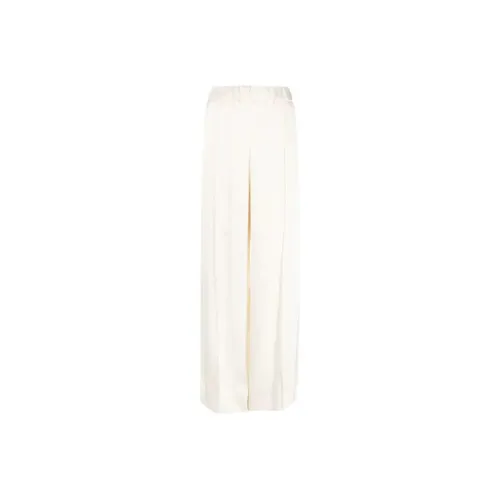 JIL SANDER Pressed crease Elasticated waist Flared Trousers