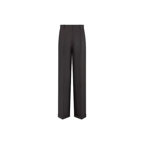 DIOR Wide Leg Pants Casual Pants Women's Brown