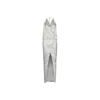 BALMAIN Sleeveless Dresses Women's Silver