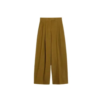 MaxMara Casual Pants Women's Earth Yellow