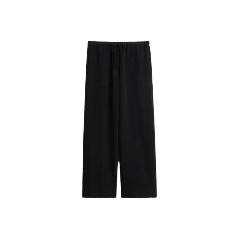 TOTEME SS25 Casual Pants Women's Black-0