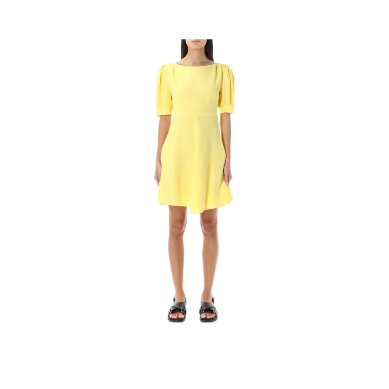 MARNI Short-Sleeved Dresses Women's Yellow-0