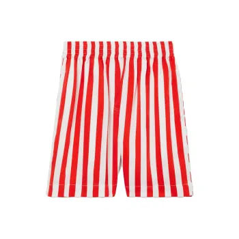 Burberry Casual Shorts Women's Red