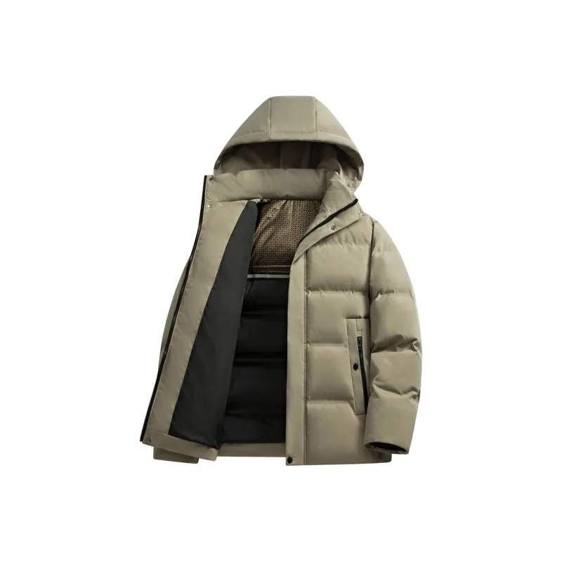 KRISTALIA Puffer Jacket Unisex Black-3