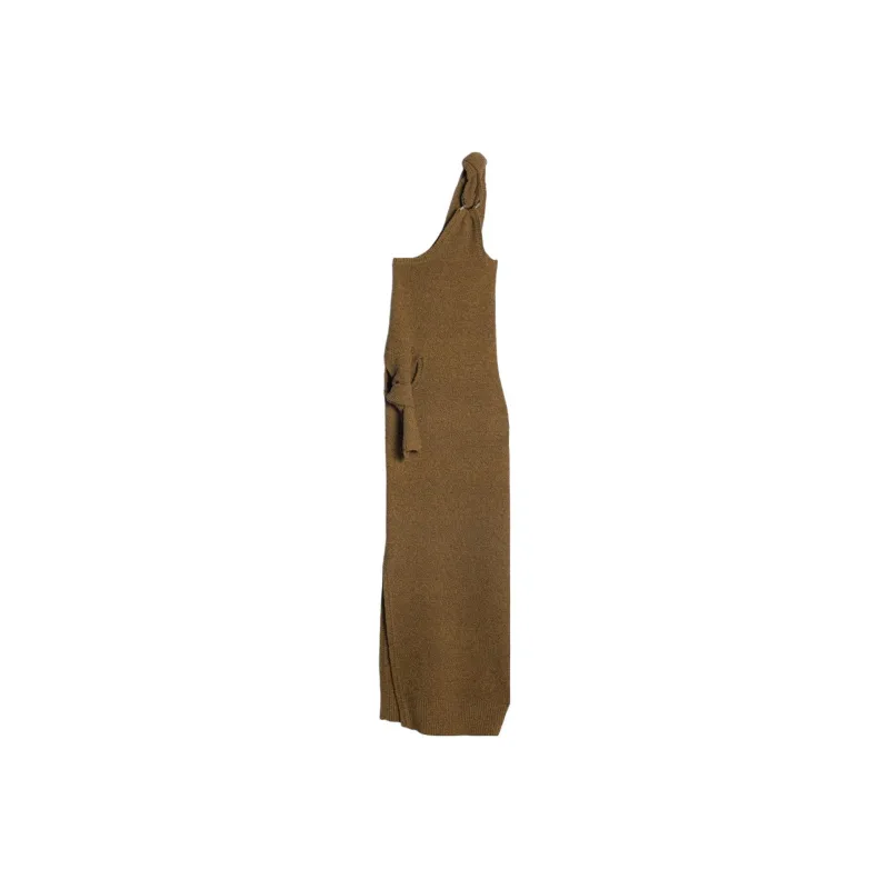 Jacquemus La Robe Maille Knotted Knit Dress-0