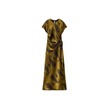 ZARA Short Sleeved Dresses Women's Multicolor