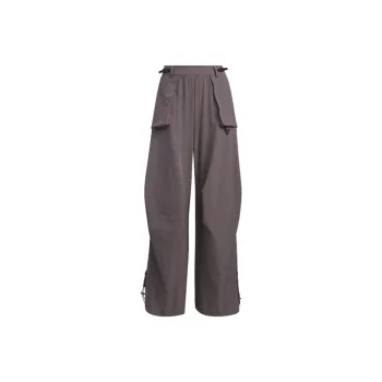 Adidas City Escape Tracksuit Bottoms Knitted Sports Pants Women's Charcoal Gray