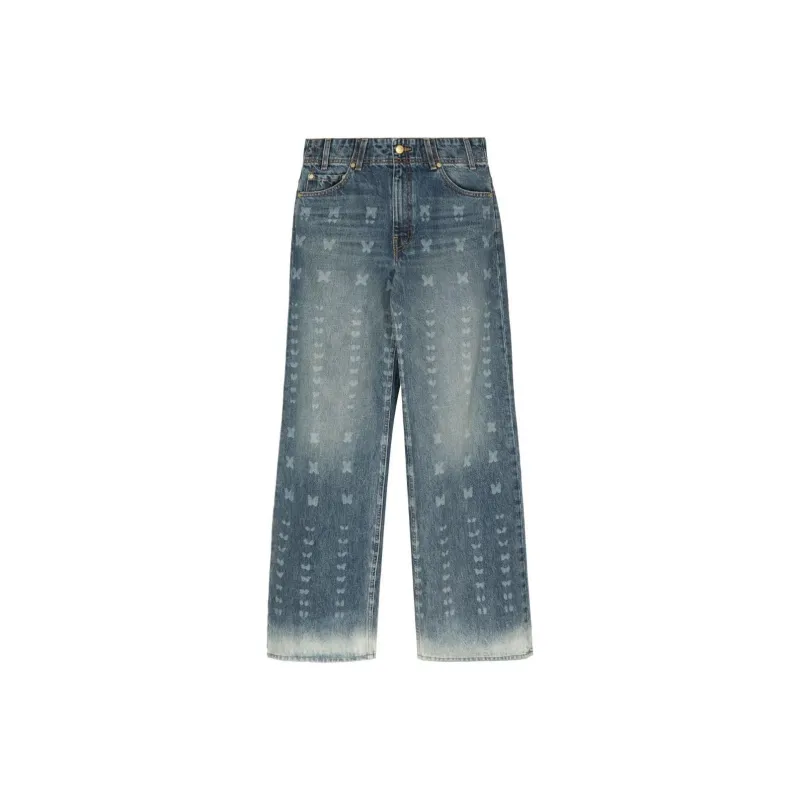 Ulla Johnson The Elodie Mid-rise Wide-leg Jeans-0