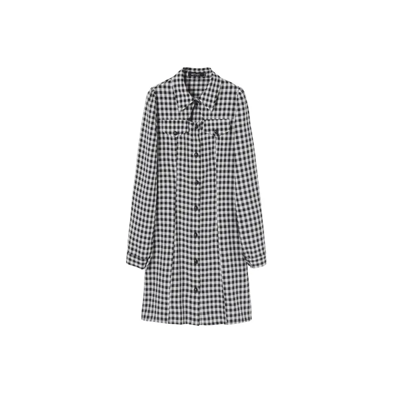 MEETLADY Long Sleeved Dresses Women's-2