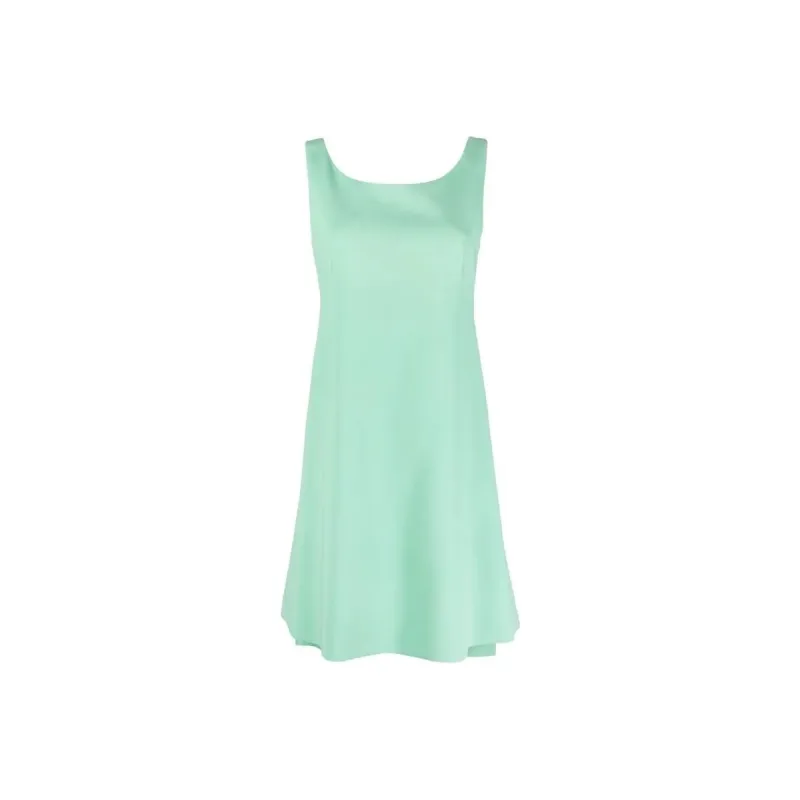 MOSCHINO Sleeveless Dresses Women's Green-0
