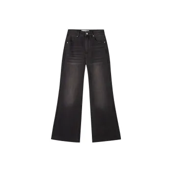 FUN Jeans Women's Black, Thin Fleece