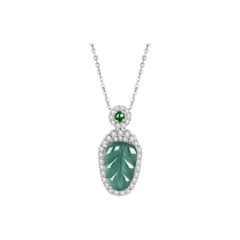 DAISY BEAUTY Ice Glutinous Jadeite Necklaces Women's-0