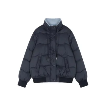 IHIMI Puffer Jacket Women's Navy Blue