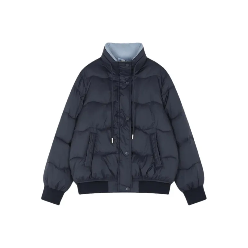 IHIMI Puffer Jacket Women's Navy Blue-0