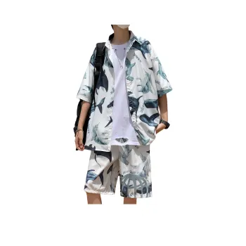ZWWWZ Shirt Matching Set Unisex