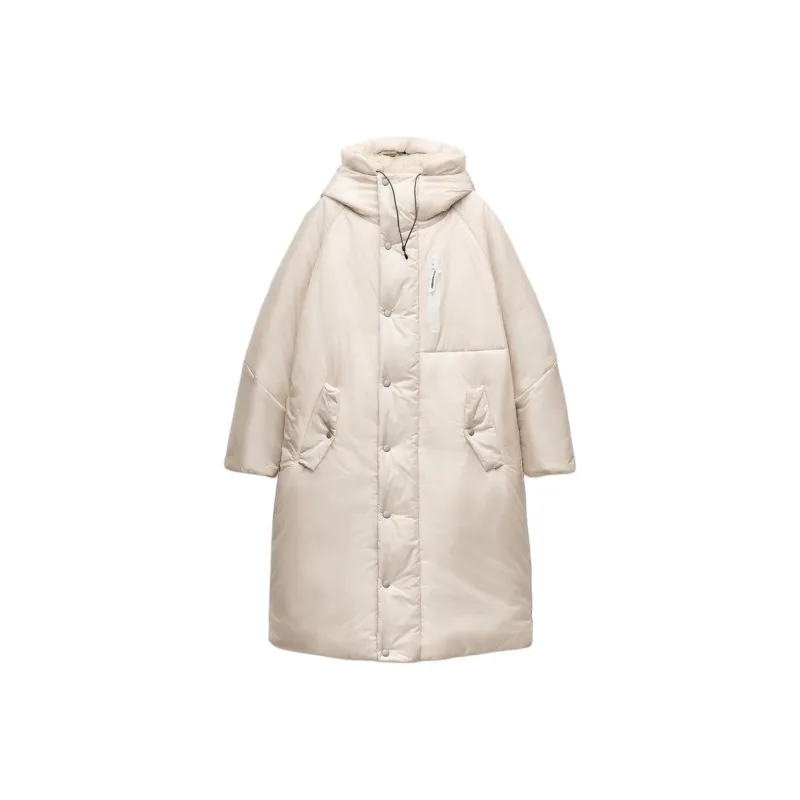 ZARA x And Wander And Wander Collaboration SS25 Puffer Jacket Women's White-0