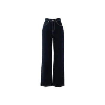 SOON FLOWER Fall Jeans Women's Ink Blue