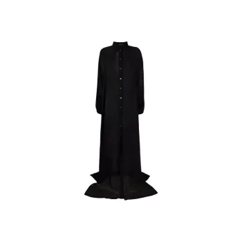 Ann Demeulemeester Long-Sleeved Dresses Women's Black