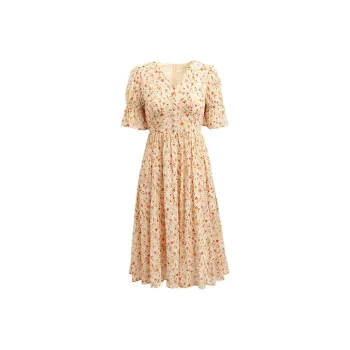 Olrain SS22 A Line Skirt Dress Multicolor