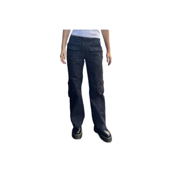 Brandy Melville Cargo Pants Women's Marine Blue