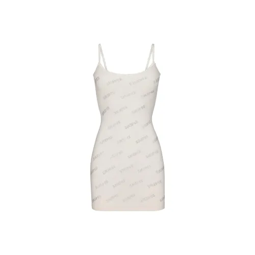 Skims Slip Dresses Women's White