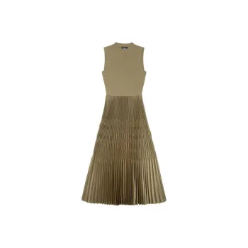 THEORY Sleeveless Dresses Women's Light Umber