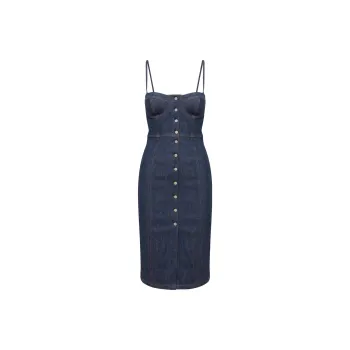 ARITZIA Slip Dresses Women's Dark Blue/under Pressure