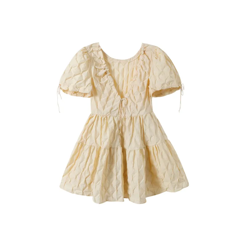 Adeworn Short Sleeved Dress Women's-3