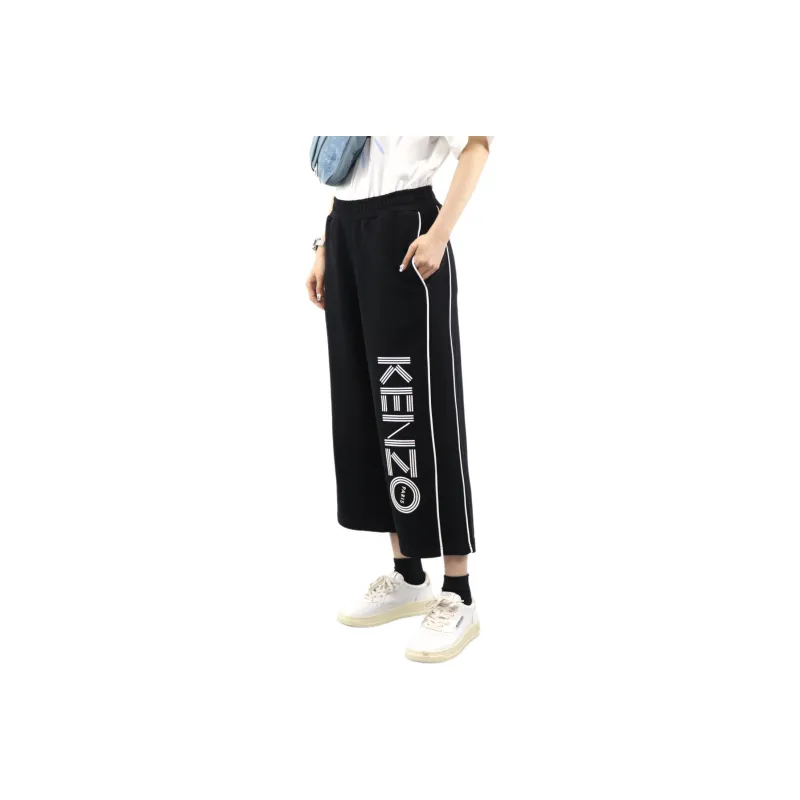 KENZO Casual Pants Women's Black-0