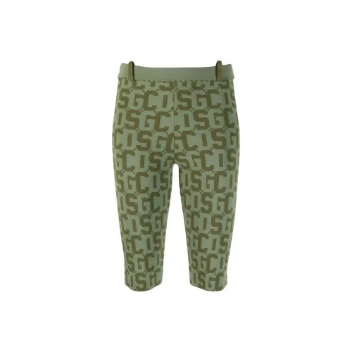 GCDS Monogram High waisted Knit Trousers